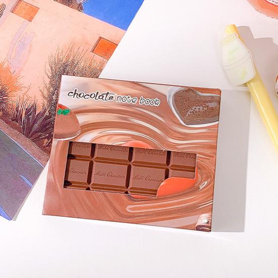 Memo Pad Chocolate Pattern Compact Size Paper Student Use Mini Notepad School Supplies