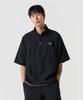 Umbro Classic Short Sleeve Stand Neck Anorak Black Ur124Cwt31 (B Type)