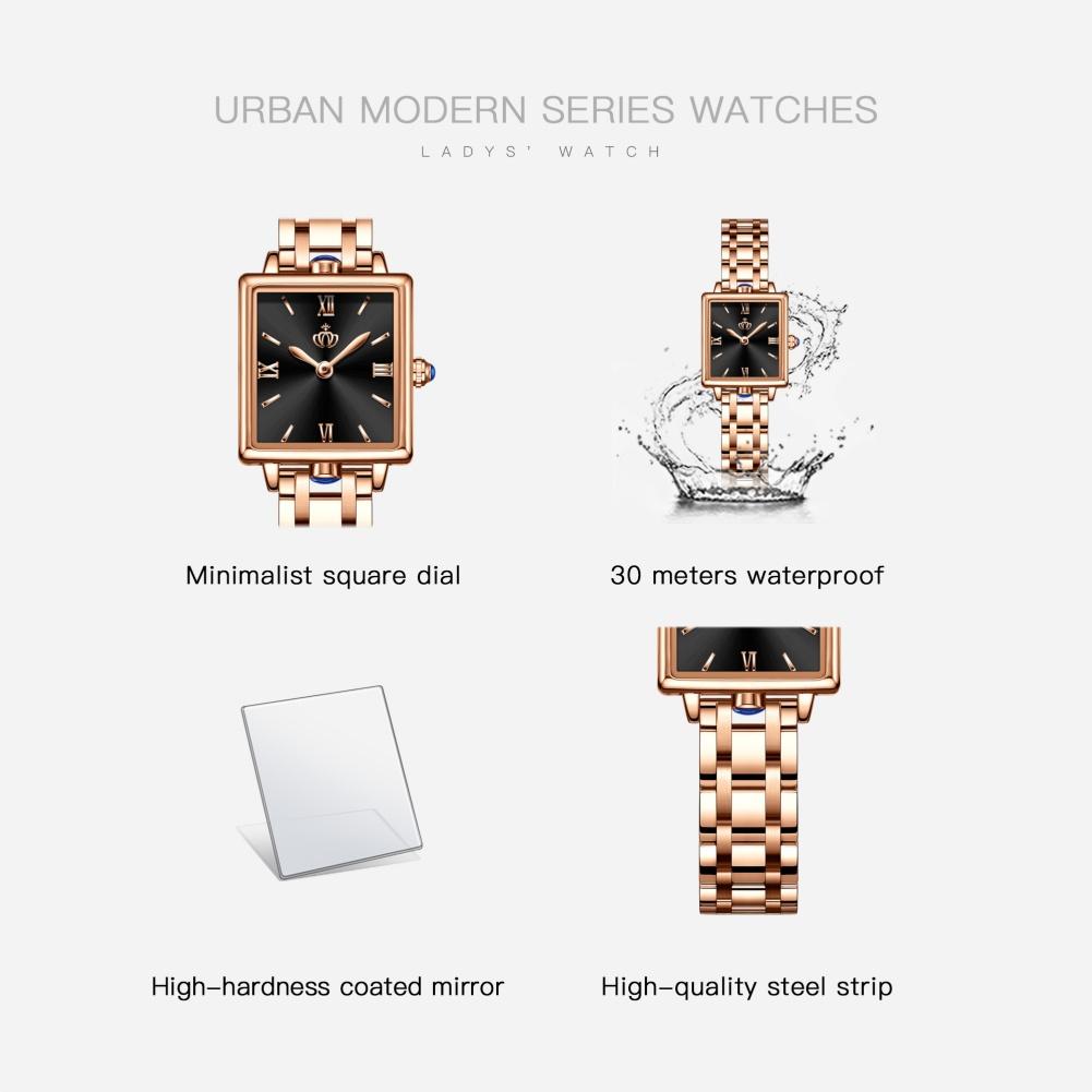 Fatelove 926 Fashion Luxury Ladies Wristwatch Stainless Steel Waterproof Original Quartz Watches for Women