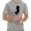 New Jersey State Vacation Souvenir NJ Pride Adult Short Sleeve Crewneck Tee