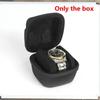 Watch Travel Case Fit Large And Small Watches,With Soft Watch Pillow Hardshell Compact Watch Box,Safe Watch Storage