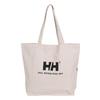 Organic Cotton Logo Tote L HY92320 Black One Size