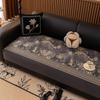 Jacquard Plush Sofa Cushion Anti-Slip & Cat-Scratch Resistant All-Season Universal Seat Slipcover & Protective Cover Home Decor