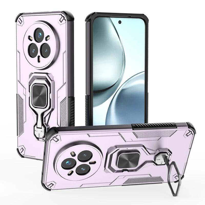 Rotatable Kickstand Capa for Realme 14 Pro 5G 14 Pro+ Plus Case Magnetic Ring Holder Cover for OPPO Realme 14 Pro Plus Fundas