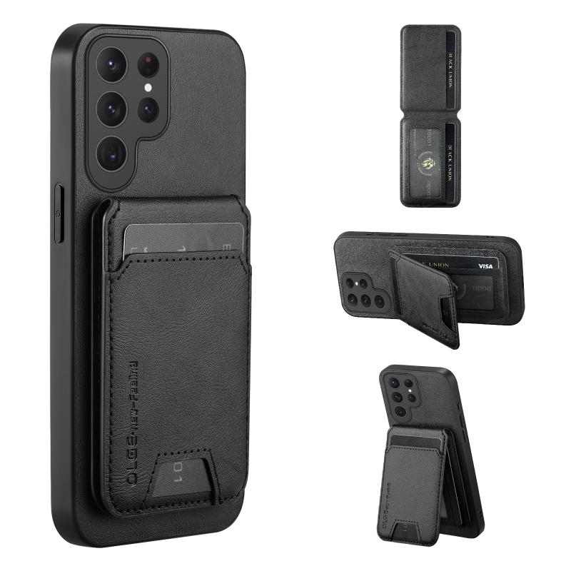 Magnetic Flip Magsafe Leather Phone Case For Samsung Galaxy S26 S25 Ultra Edge S24 S23 S22 S21 FE Plus FE + Card Slot Wallet