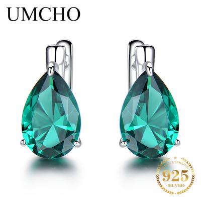 Created Elegant Clip Earring Anniversary Birthday Valentine's Day Jewelry Gifts for Women Wife Her Girls