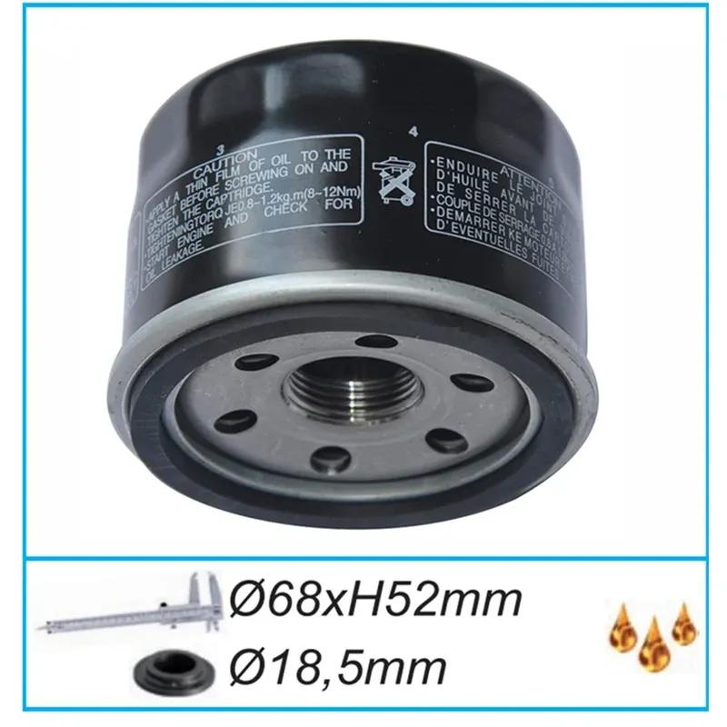 Motorcycle Oil Filters For Yamaha YFM660R Raptor 660 01-05 YFM700 Grizzly 16-18 Kodiak 700 16-18