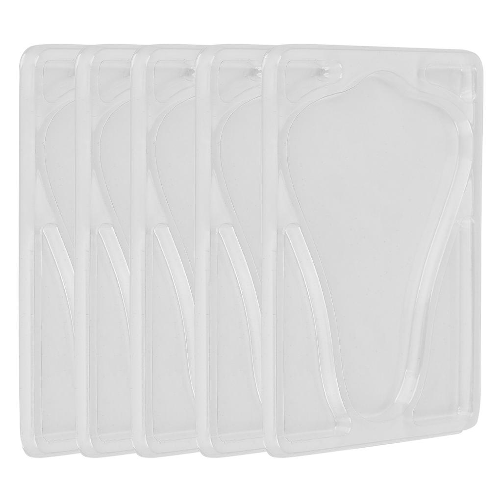 5pcs Transparent DIY Nose Mask Mold Reusable Nose Patch Tray for Facial Mask Machine