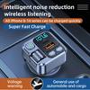 Bluetooth 5.1 Car FM Transmitter Car MP3 Stereo Music Player Handsfree 3.5mm Aux Wireless Car Kit 20W PD USB-C Fast Charger