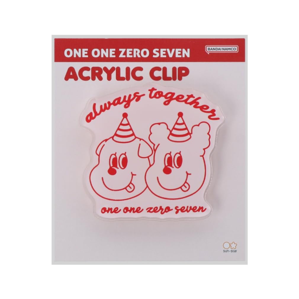 

Stationery 1107 Acrylic Pattern S3624366 Sun-Star (Ililgonchil) Clip, B,