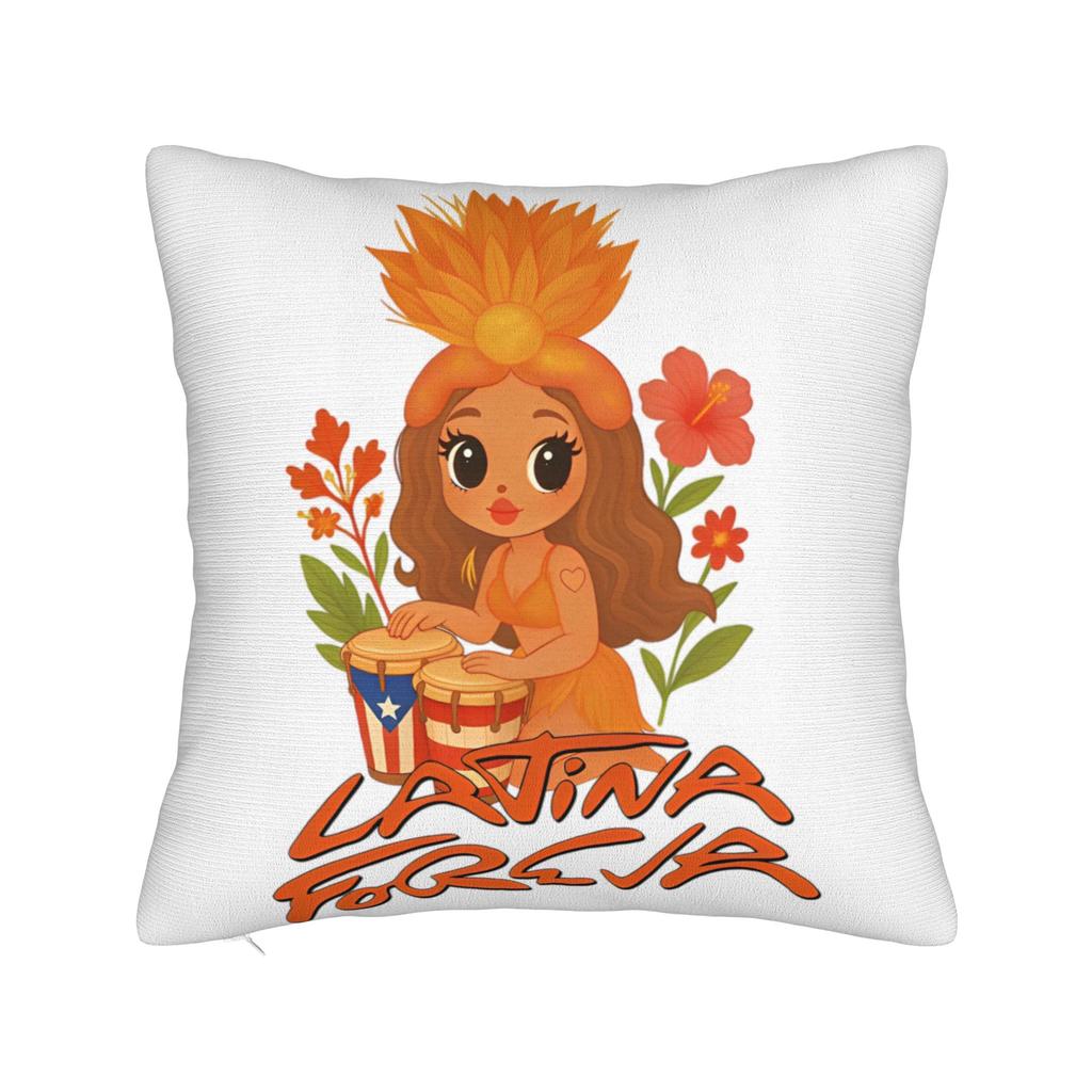 Manana Sera Bonito Karol G Music Pillowcase Printing Polyester Cushion Cover Decor Pillow Case Cover Bedroom Drop Shipping