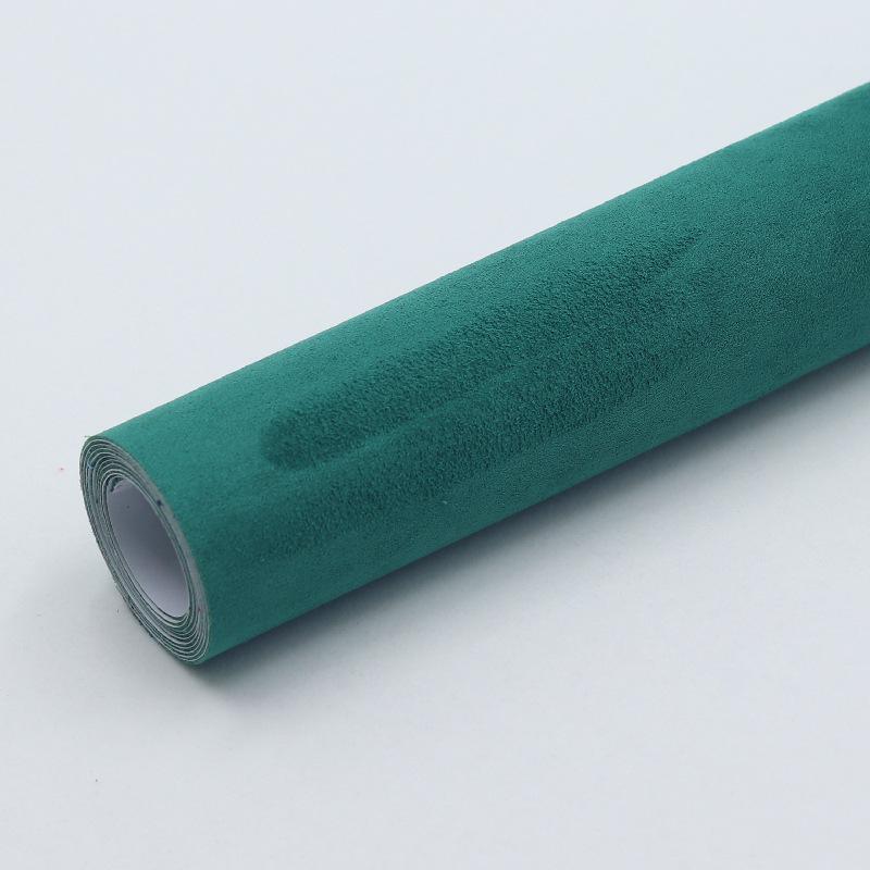 Selvklebende Elastisk Mikrofiber Semsket Skinn Bil Interiør Dørpanel AB Stolpedeksel