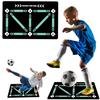 Tapis de jeu de pieds de football Portable Antidérapant Silencieux Enfants Adolescents Adultes Tous Niveaux Agilité du joueur