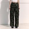 Lara Fox Camo Pocket Pants Khaki Bq2Wp003