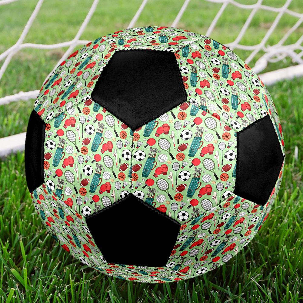 1pc Sports Equipment Foot-Friendly, Anti-Slip and Wear-Resistant, High Elasticity, size 5 Indoor/Outdoor Universal Soccer Ball/Football Q260863