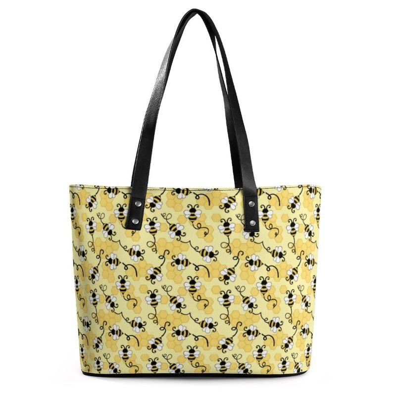 Tote Handbag Shoulder Handbag Large Capacity Trendy Niche Digital Color Printing Tote Bag