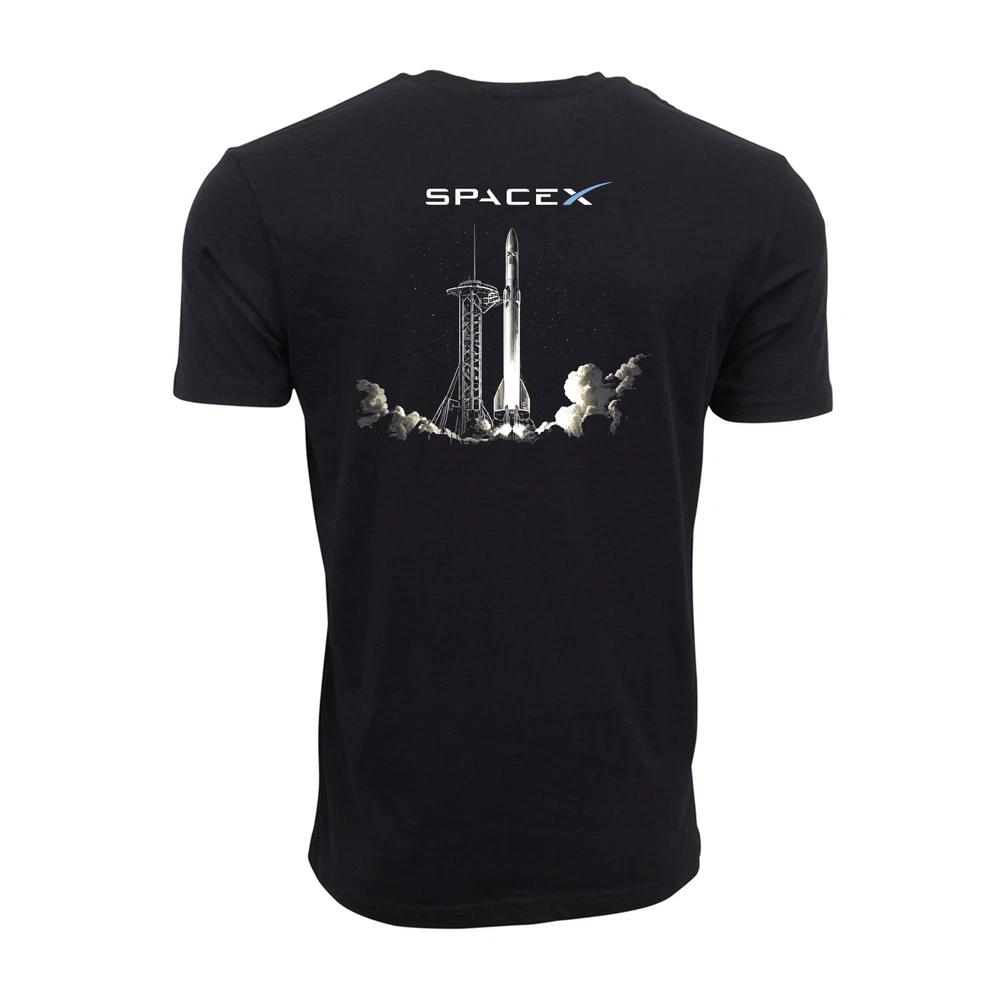 Space X Launch Station Graphic T Shirt S