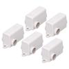 5Pcs Wire Connector T Type Splitter Screw Terminal Block Set Kit 1000V 80A ZKT16