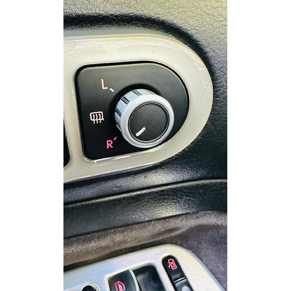 Matt Chrome Rear View Side Mirror Switch Knob (Heat Mirror Support) For VW Volkswagen Golf Jetta Bora MK4 Passat B5 / B5.5