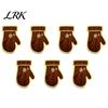 Holiday Wall Hanging Signs 7Pcs 3D Light-Up Wooden Reindeer Christmas Decor with Warm LED Backlight, Peel And Magical Atmosphere Stick Rustic Art for