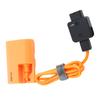 ZGCINE DT LPE6 D Tap To LP E6NH Dummy Battery with Braided Wire DC Coupler Accessory for Canon R R5 R6 R5 C R7 R6 Mark