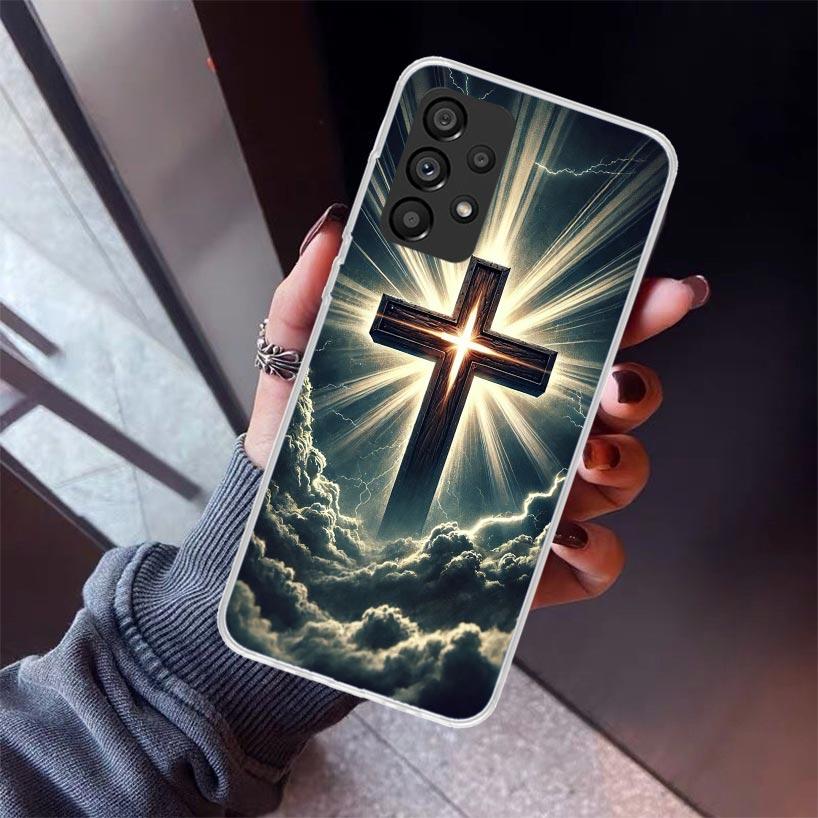 Jesus Bible Phone Case For Samsung Galaxy A52 A51 A50S A32 A22 A12 A02S A72 A71 A31 A70 A30S Note 20 Ultra 10 Plus S10 Galaxy A5