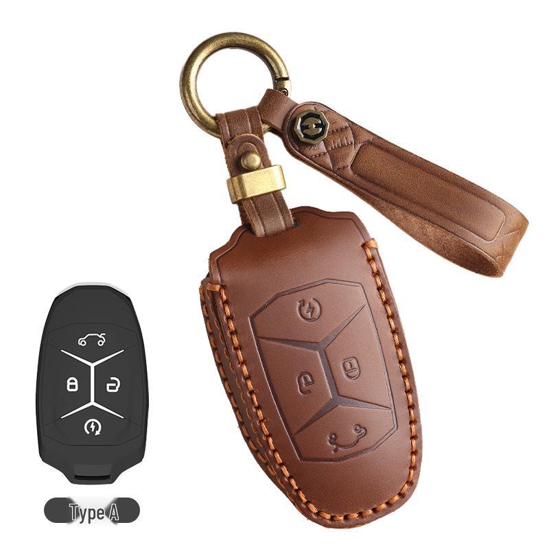 Lynk&Co 03/08 Leather Key Case for Hatchback and New Energy Models