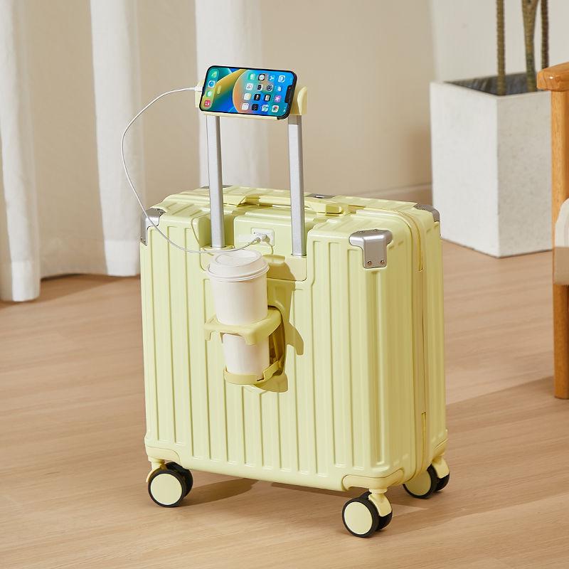 Stilvoller & Langlebiger Damen-Multifunktions-Reisekoffer mit Leise-Rollen