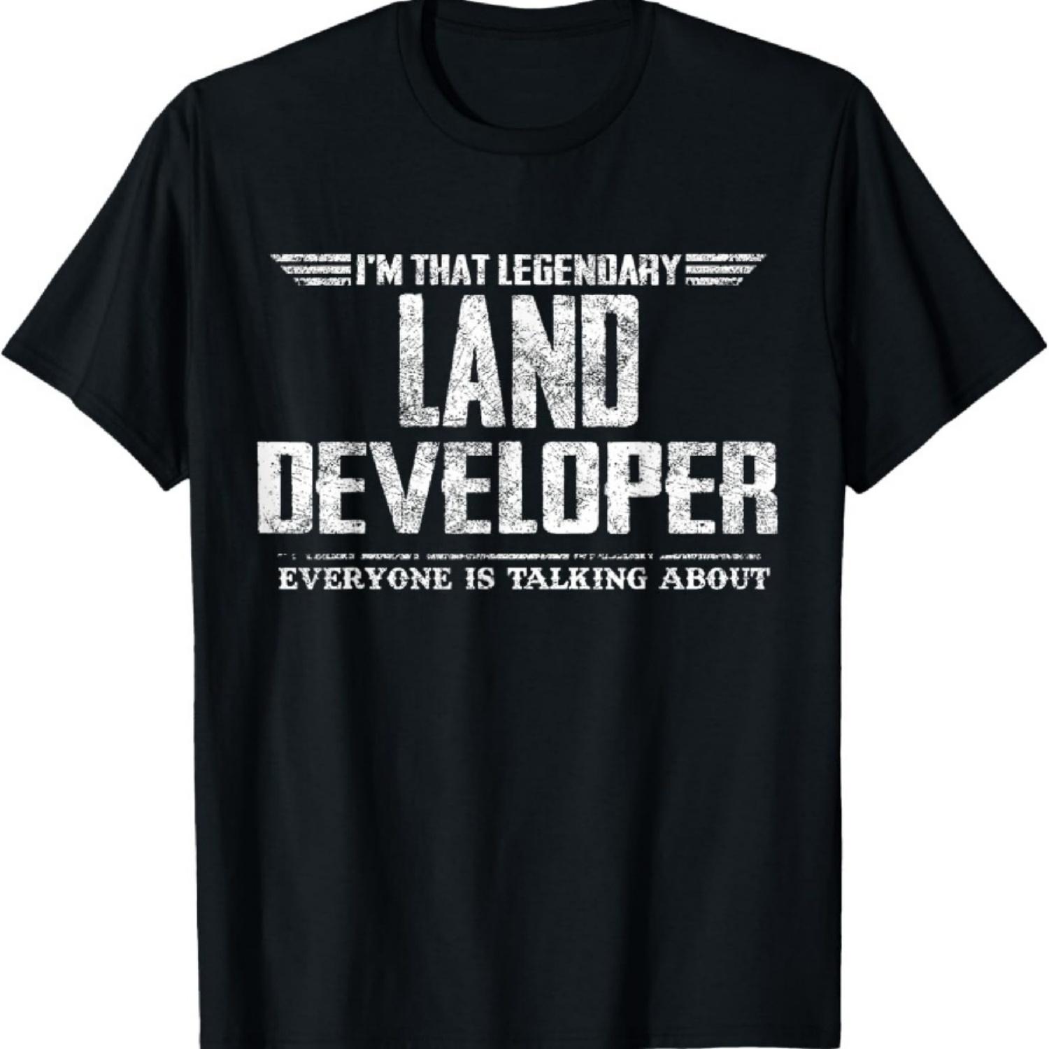 

I m That Legendary Land Developer T-Shirt XXXXXL чорний