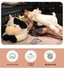 Adorable Lying Cow Plush Pillow - Large Comforting Doll for Girls' Bedtime