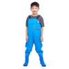 VicBre Long Waterproof Pants with Shoulder Easy Injury Work Sand Aquarium Foot Length Kids' Waders, Non-Slip, Waist, Straps, On/Off, Prevention,