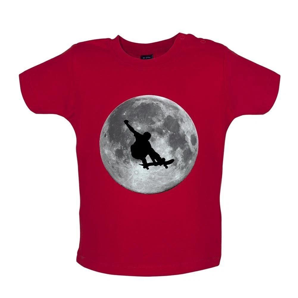 Moon skater - Baby Kids T-Shirt / Body- skater skateboard 140