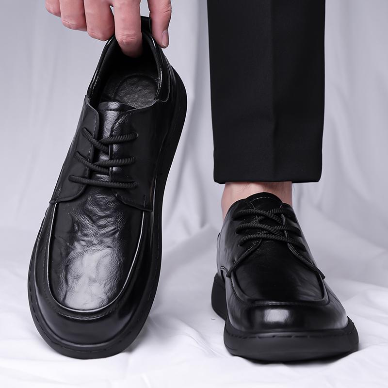 Fashion All-match Mens Comfortable Sneakers  Men's Dress Business Shoes Classic Men Casual Walking Shoes Fashion Lace-Up Men's Footwear