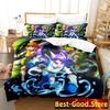 3d Cartoon Game Freedom Planet Bedding Set Printed Bed Set With Pillowcase Bed Duvet Cover Soft Queen King Size Bedclothes Home