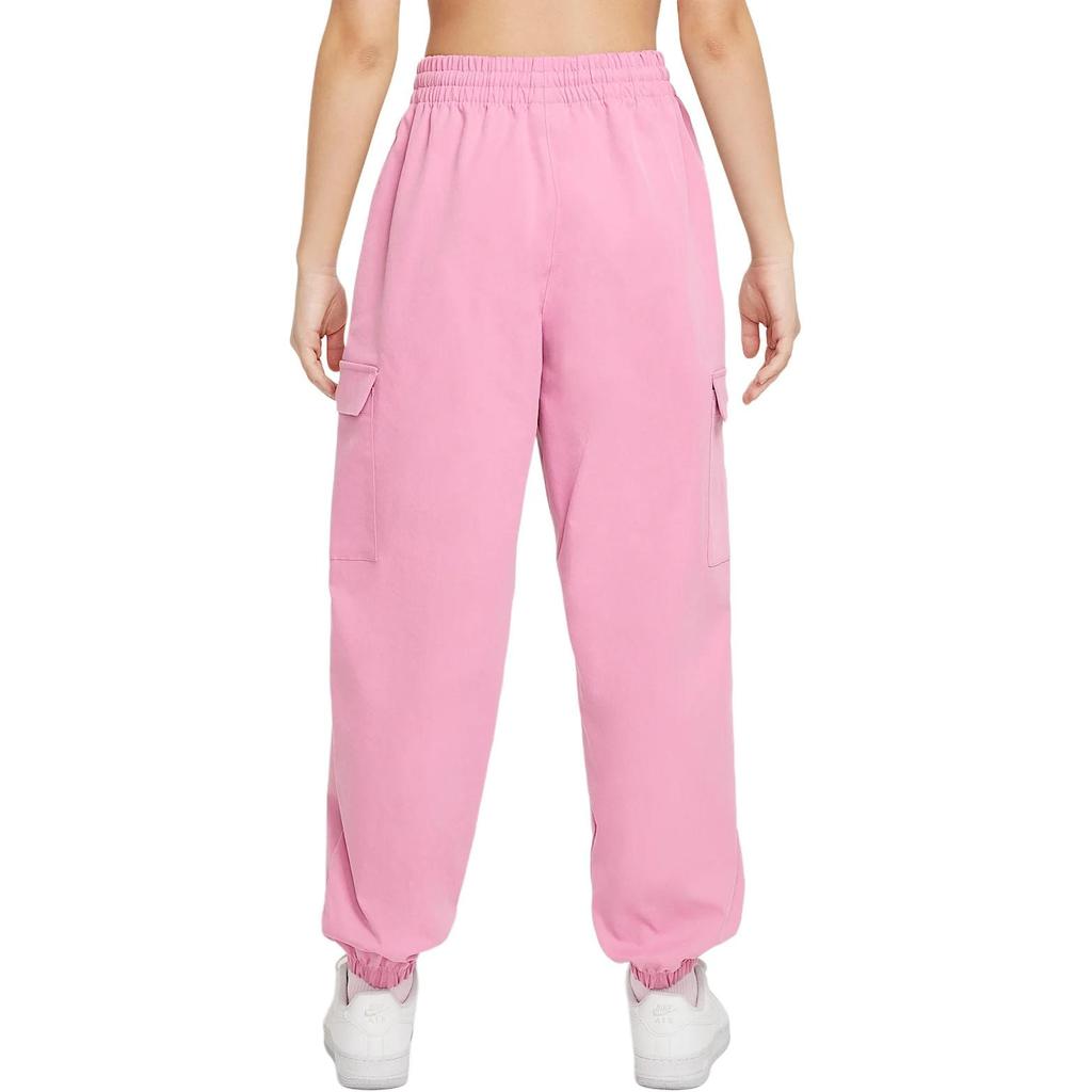 Nike Gebreide Joggingbroek Sportkleding Mysterieus Flamingo Rood Tieners FZ5554-646