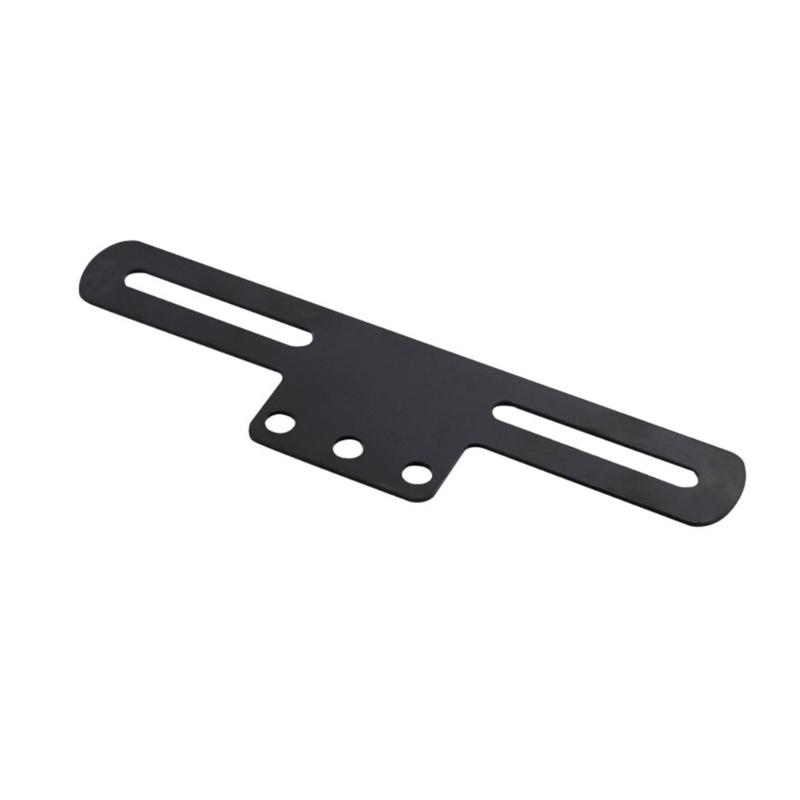 

Easy Installation Secure Adjustable Motorbike Tail Light License Plate Frame Mount Support with Rear Illumination Mount 1 чорний