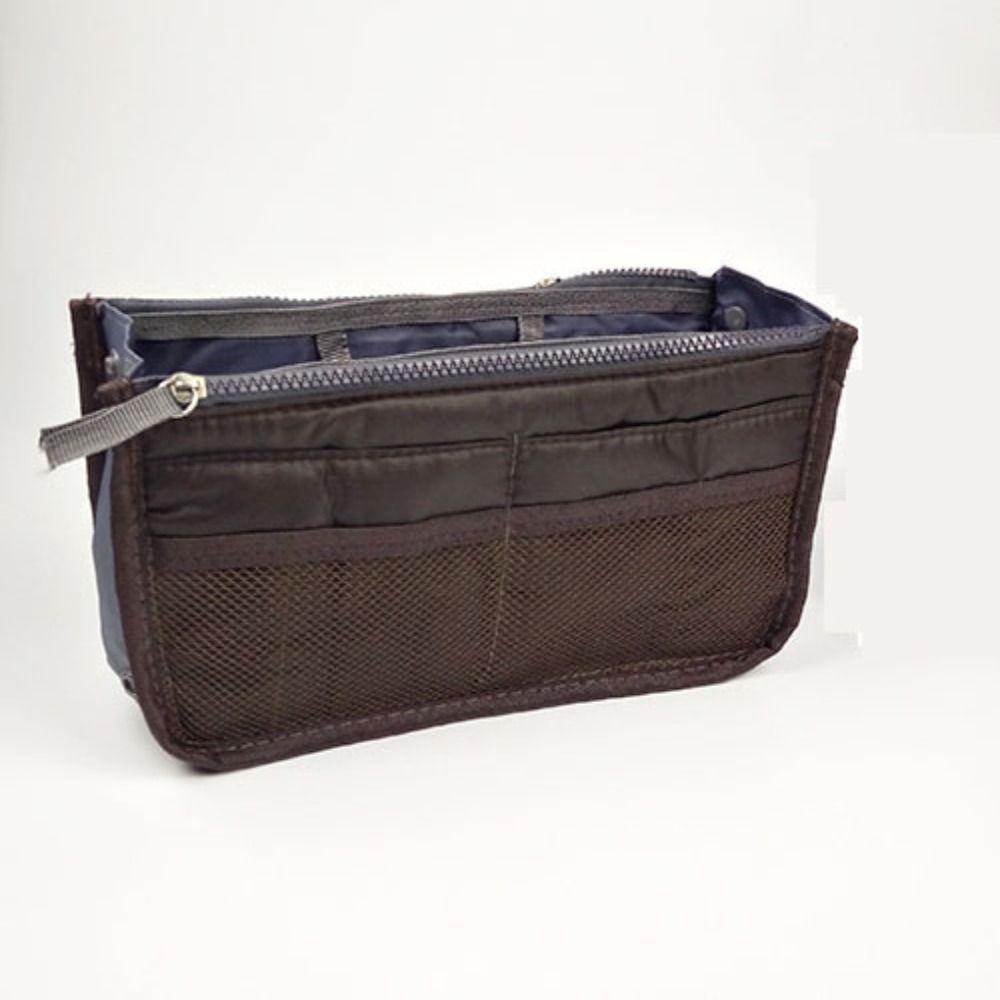 Newly Insert Liner Women's Bag Storage Bag Zip lock Bag Makeup Pouch Travel Cosmetic Handbag