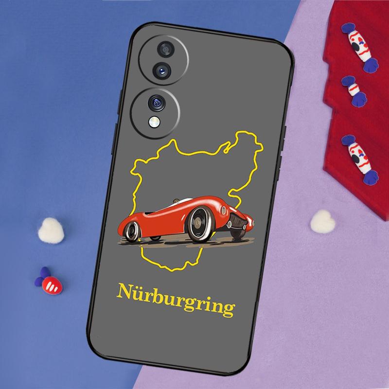 Racing Motor Sport Nurburgring Case For Honor 200 Pro 50 70 90 X8a X9a X8 X9 X8b X9c X9b Honor Magic 7 5 6 Pro Lite Cover