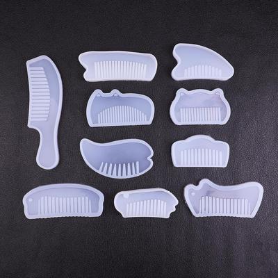 Comb Resin Epoxy Molds Mixed Style Silicone UV Epoxy Resin Molds For DIY Jewelry Making Findings Supplies Accessories