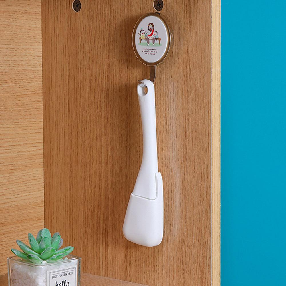Window Door Track Deep Cleaner Brush with Narrow Scraper Head Multi Purpose Tile Gap Groove Cleaning Plastic Tool