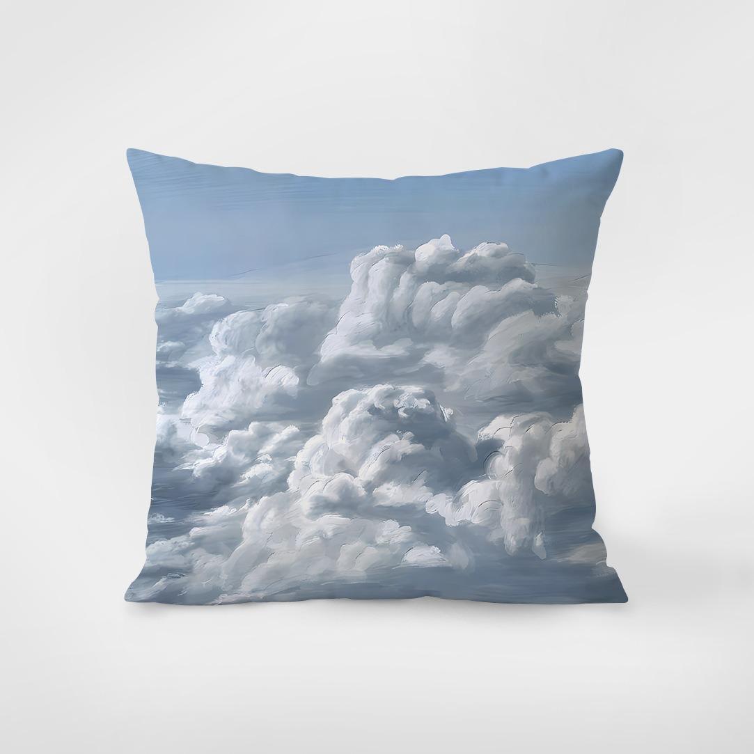 

Декоративная наволочка с изображением целебного пейзажа для спальни, гостиной, квадратной подушки, наволочки 40x40cm