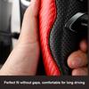 Auto Lenkradbezug 38cm/15inch Kohlefaser Sportlich Ultradünn Rutschfest Kartenhülle Sommer Lenkradbezug Typ