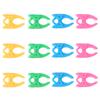 12pcs Silicone Bobbin Clamp Holder Spool Bobbin Thread Clip Sewing Tool Accessories