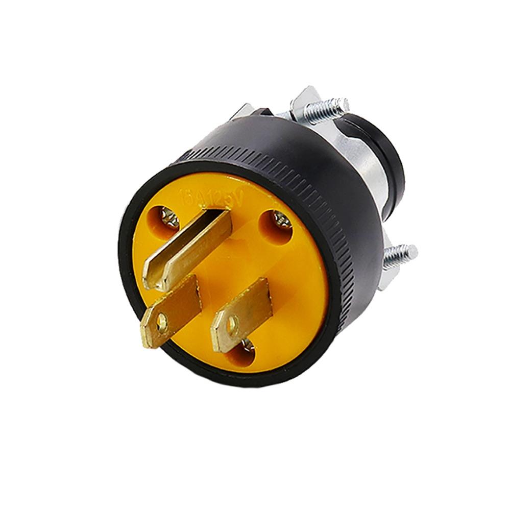 Hassle Male & Female Wire Replacement Ends 3 Prong Extension Cord