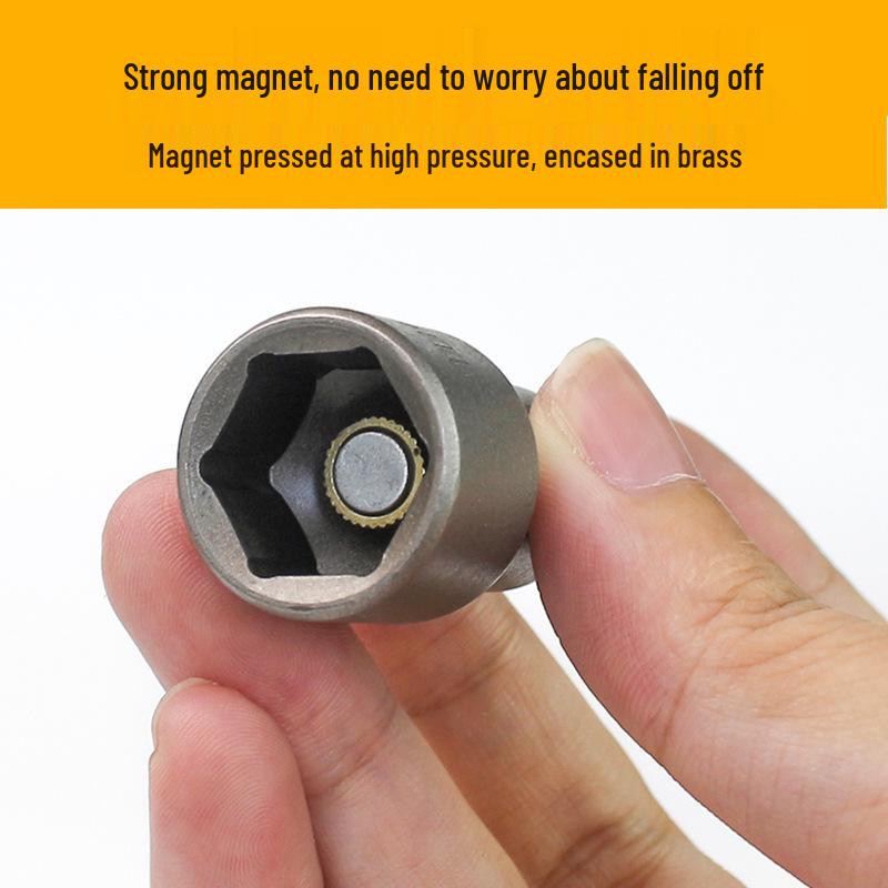 65mm Durable Magnetic Hex Socket Head for Impact Driver with Strong Magnetism