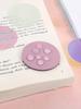 160pcs Heart-Shaped Transparent Waterproof Stickers, Semi-Transparent Bookmarks, Index Stickers, Reusable Stickers