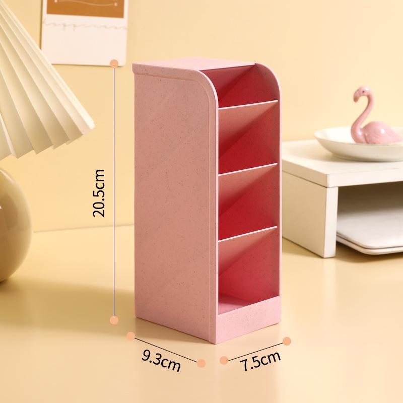 Porte-stylo transparent multi-grilles style nordique pour étudiants