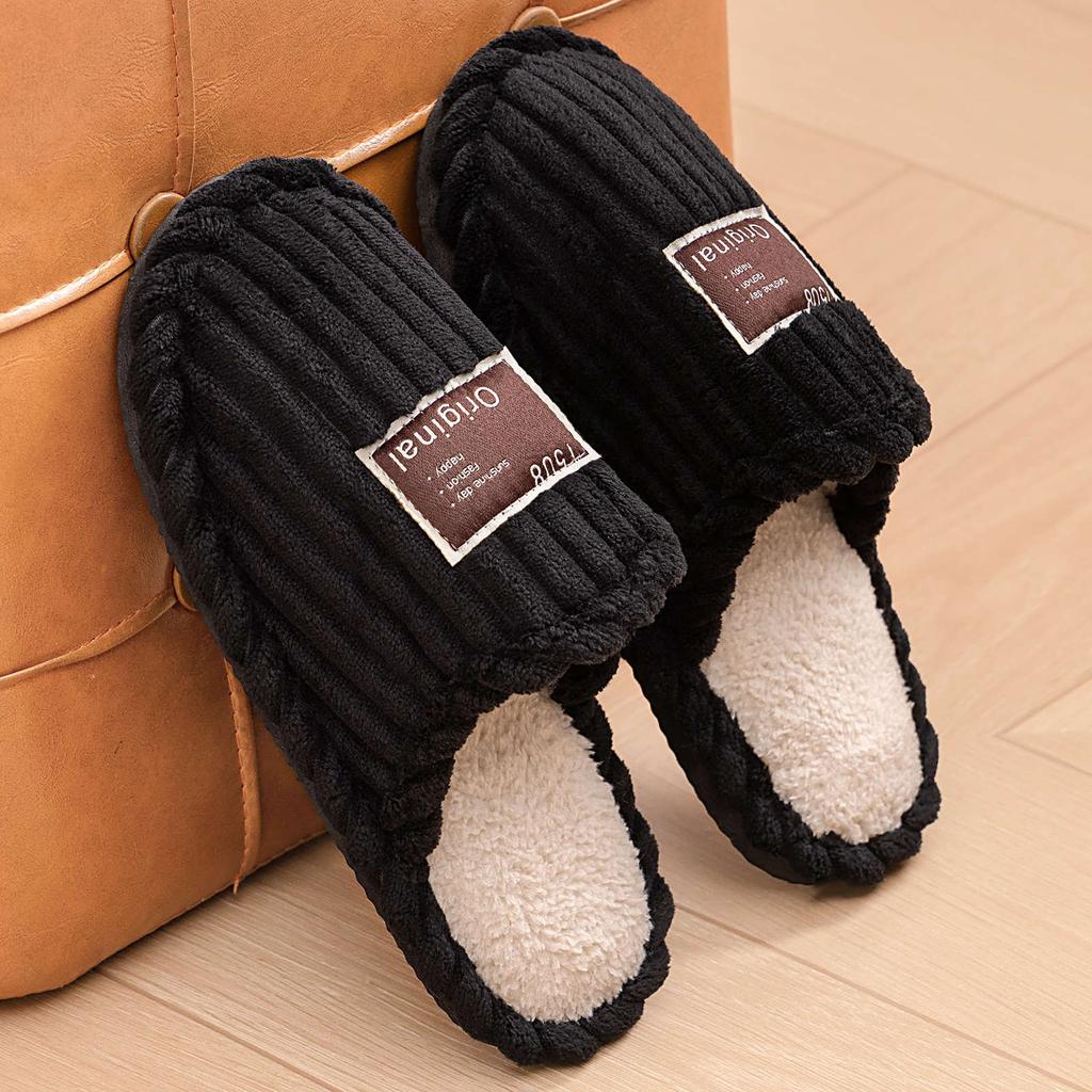 Cotton shoes women's winter new home cotton slippers TEMU explosion casual versatile thickened one-pedal slippers