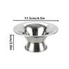 Stainless Steel Goblet Durable Shatterproof Multipurpose Cup for Ice Cream Fruit Dessert Cafe Bar Restaurant Hotel Use