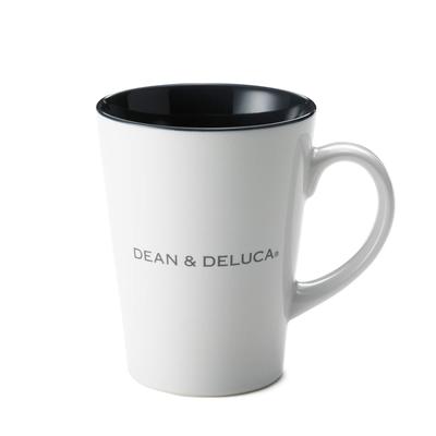 DEAN DELUCA Latte Tasse S Weiß 240ml Spülmaschinenfest Mikrowellengeeignet Geschirr Kaffee Leben 10,586cm